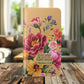 Floral Scripture Flip Case — "Let Your Light Shine" Wallet Phone Cover (Matthew 5:16)