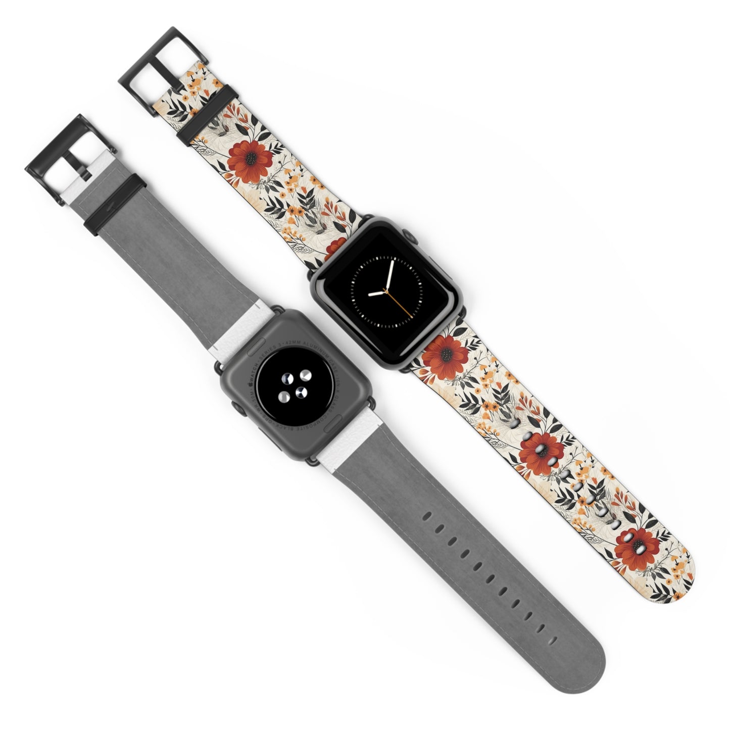 Boho Chic Floral Watch Band - Stylish & Colorful Replacement Strap for Women.