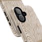 Personalized Zebra Animal Print Cover, Tough Magnetic MagSafe® iPhone® 13, 14, 15, 16, 17, Pro, Pro Max, Plus Cases (Custom Name).