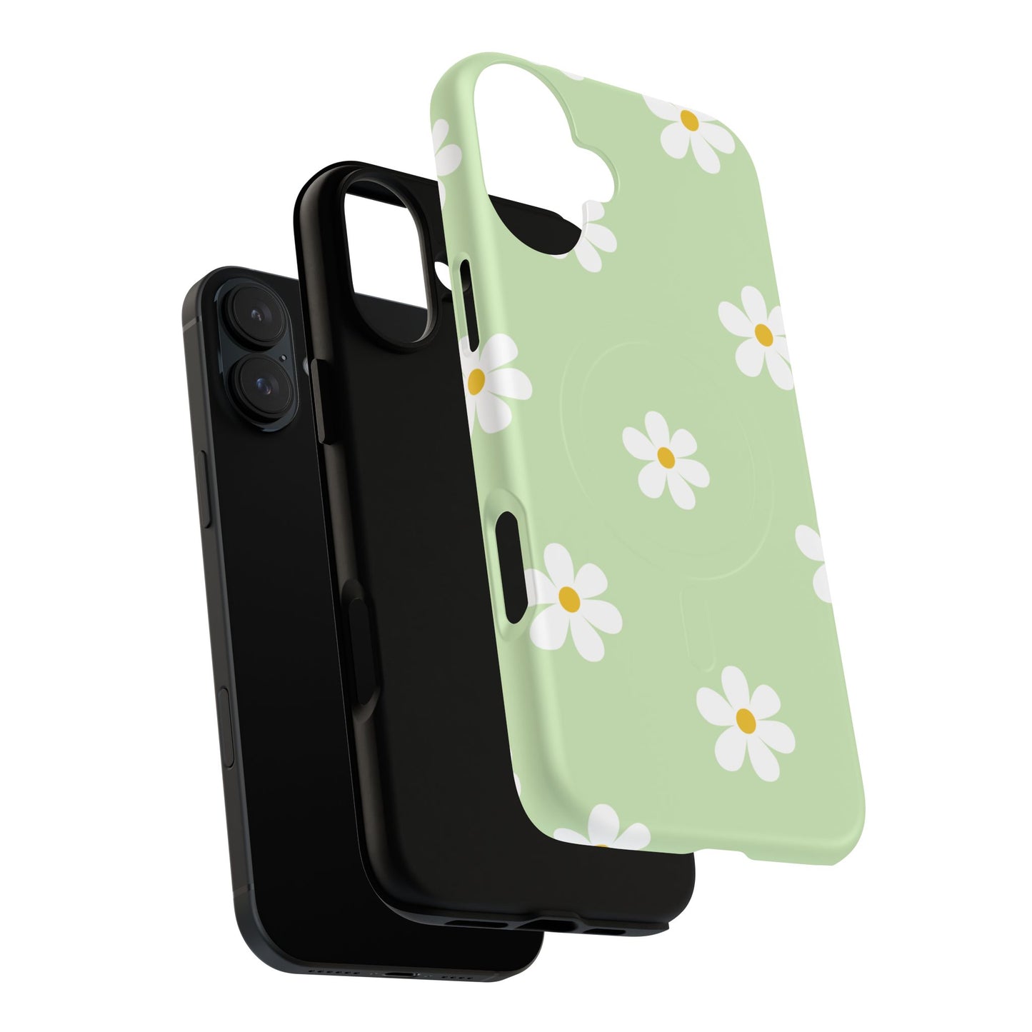 Floral Tough Magnetic Case, Flower iPhone Cover, Cute iPhone Case, Nature Inspired Accessory, Gift for Plant Lovers