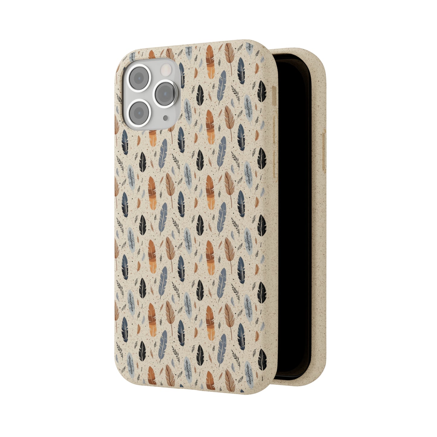 Whispering Feathers iPhone Biodegradable Cases