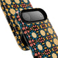Celestial Spice Tiling Colorful Tough Magnetic iPhone Case, Unique iPhone Cover, Artistic Mobile Shell, Durable Design Accessory, Trendy Gift Idea, MagSafe® iPhone Case.