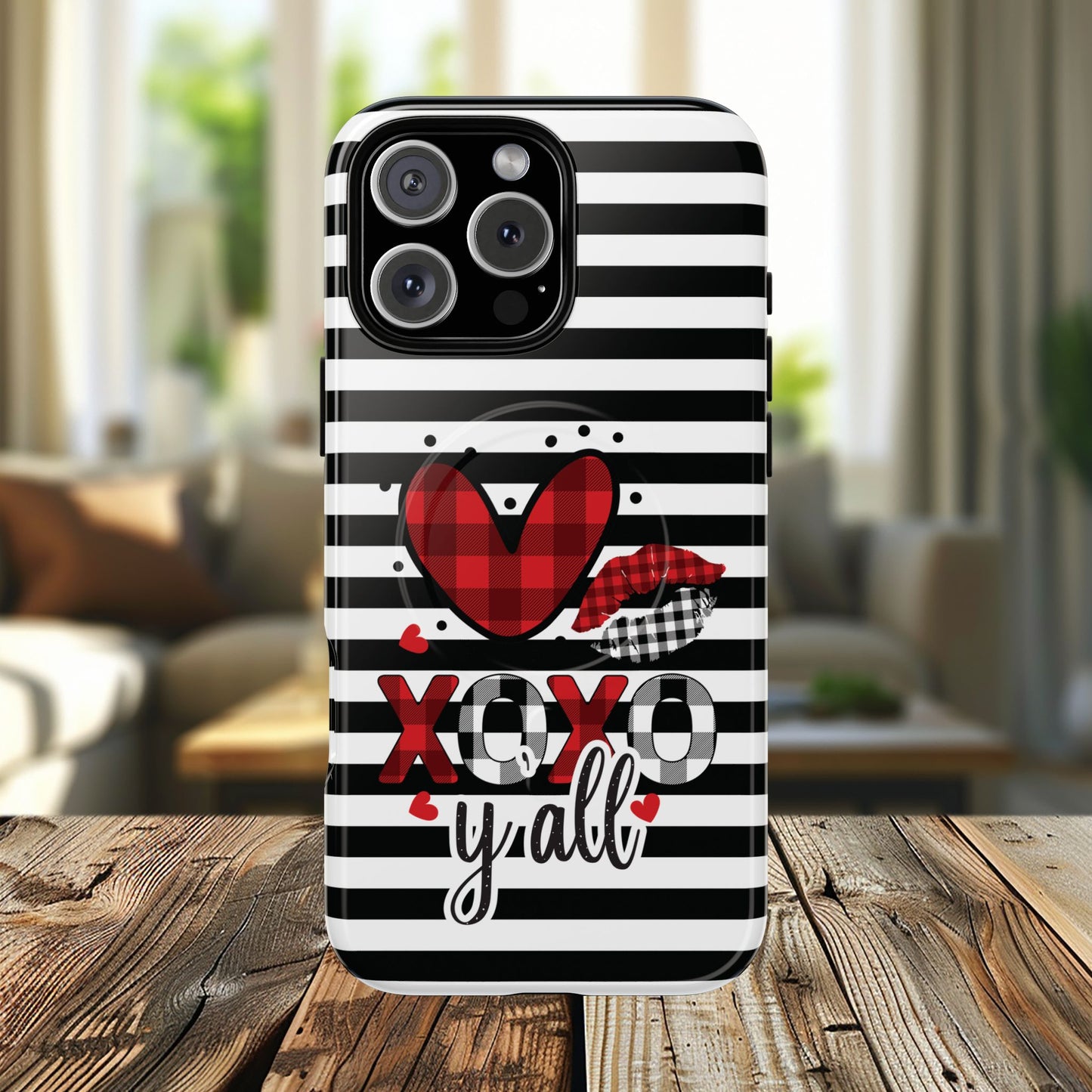 Stylish Tough Magnetic Phone Cases, Trendy Gifts for Her, Holiday Accessories, Floral Design, Cute Phone Protection