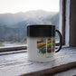 Inspirational Color Morphing Mug - 'True Story, He's Not Here'   - Vibrant Landscape for Faith Lovers