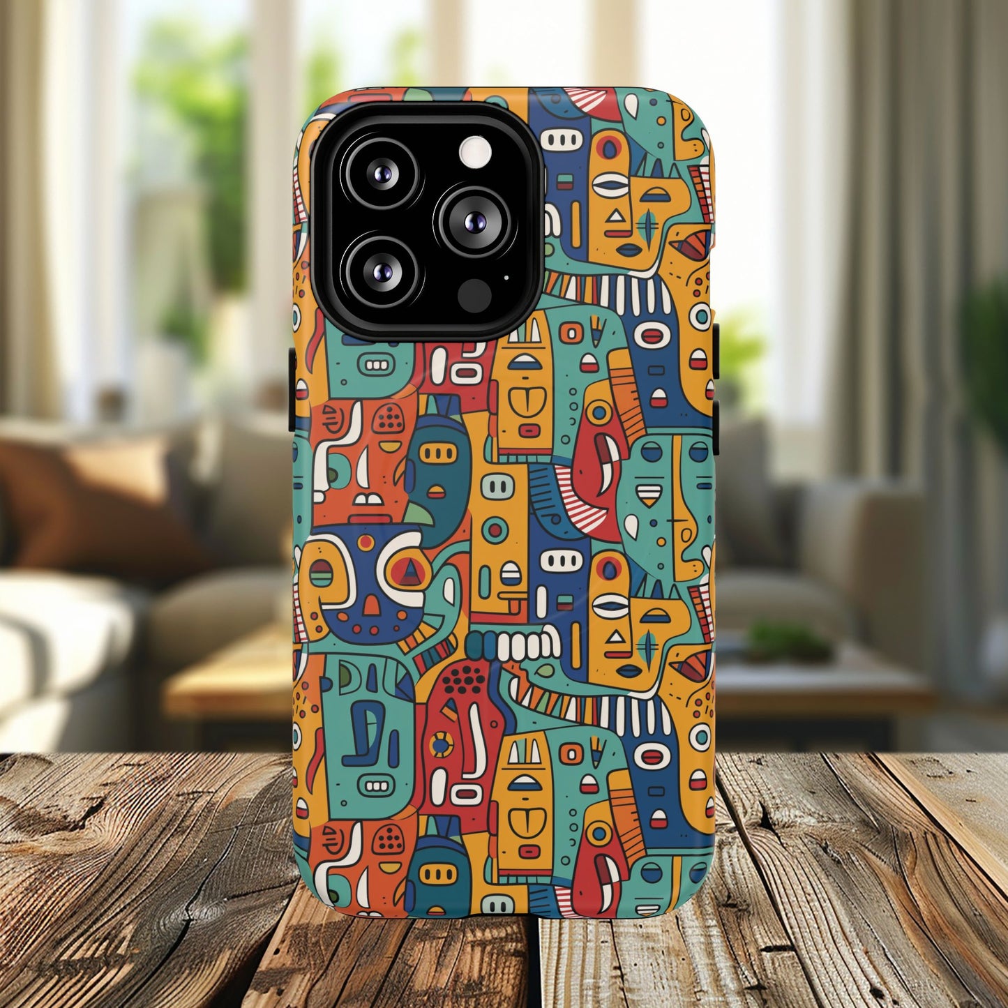 Vibrant Tough Magnetic Phone Cases - Unique Art, Protective Design, Gift for Him/Her, Trendy Accessories, Phone Protection