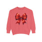 Bow Charm Valentines Unisex Comfort Colors Garment-Dyed Sweatshirt