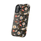 Blossom Elegance: Noir Garden Magnetic Tough iPhone Cases