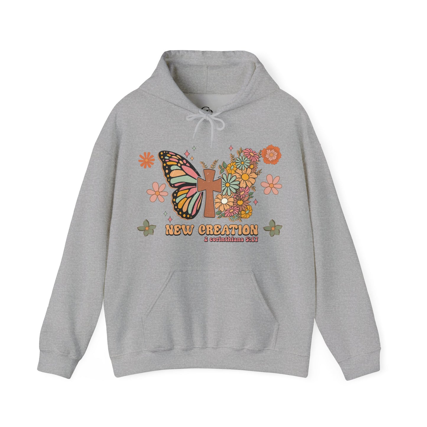 New Creation Unisex Hoodie Sweatshirt