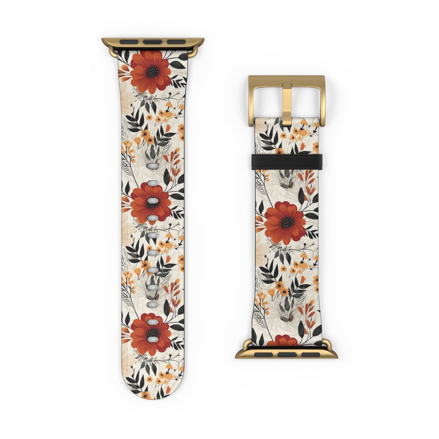 Boho Chic Floral Watch Band - Stylish & Colorful Replacement Strap for Women.