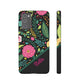 Personalized Floral Fantasy Samsung and Google Pixal Phone Case – Personalized Tough Cases with Colorful Garden Design