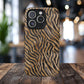 Tough Magnetic iPhone Case with Zebra Print, Stylish Protection for iPhones, Unique iPhone Accessory, Gift for Animal Lovers]