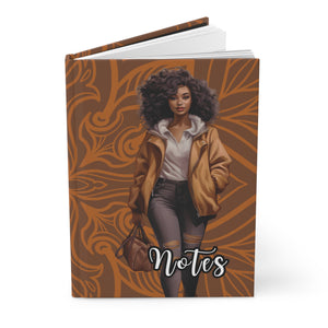 Boho Chic Hardcover Journal | Notes/Embrace the Journey | Stylish Notepad for Women | Gift for Writers/Students/Creative Souls.