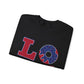 Patriotic LOVE Unisex Heavy Blend™ Crewneck Sweatshirt