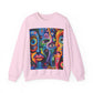 Psychedelic Visions Unisex Heavy Blend™ Crewneck Sweatshirt