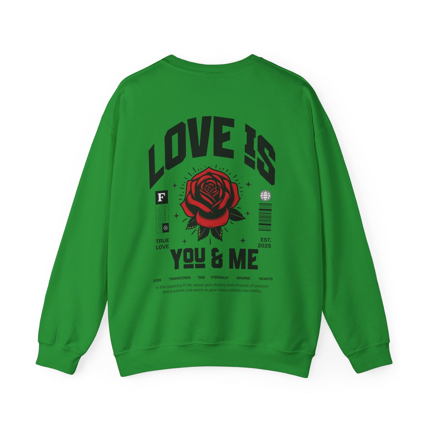 You and Me Valentines Unisex Heavy Blend™ Crewneck Sweatshirt.