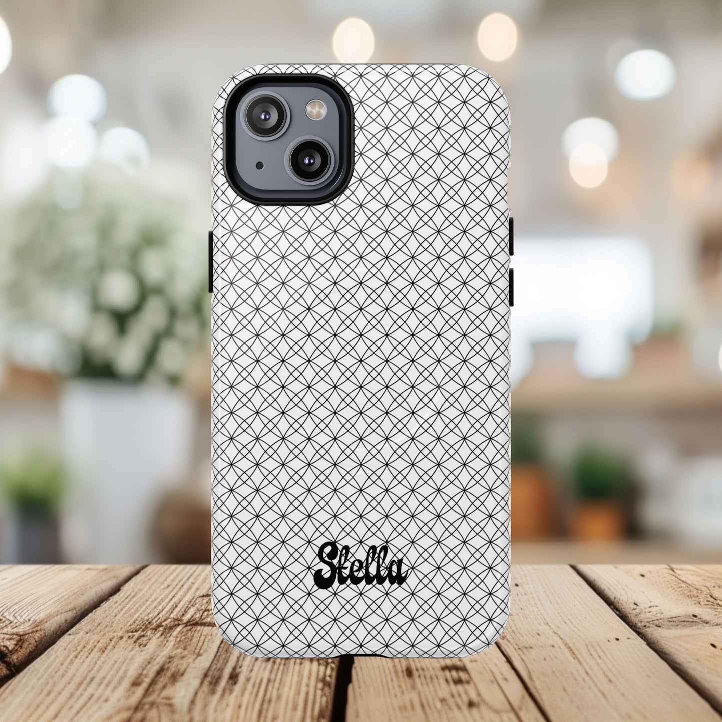 Personalized Geometric Phone Case, Stylish Tough Magnetic Cases, Unique Protection, Trendy Gift for Tech Lovers, Modern Mobile Accessory