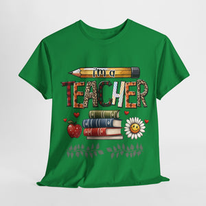 Teachers are Heros Unisex Heavy Cotton Tee