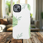 Stylish Tough iPhone Magnetic Cases with Leaf Design, iPhone Protection Cases, Greenery iPhone Covers, Eco-Friendly iPhone Accessories, Gift for Her.