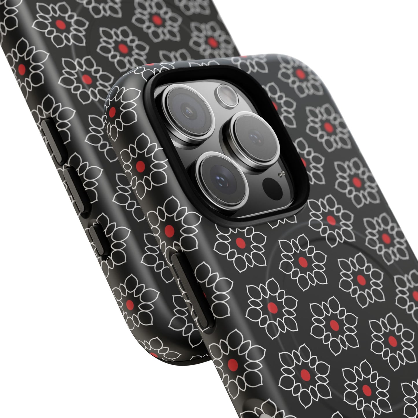 Floral Power Magnetic Tough iPhone Cover | Tough iPhone Cover, Floral Design, Custom iPhone Accessory, Gift for Her, iPhone Case