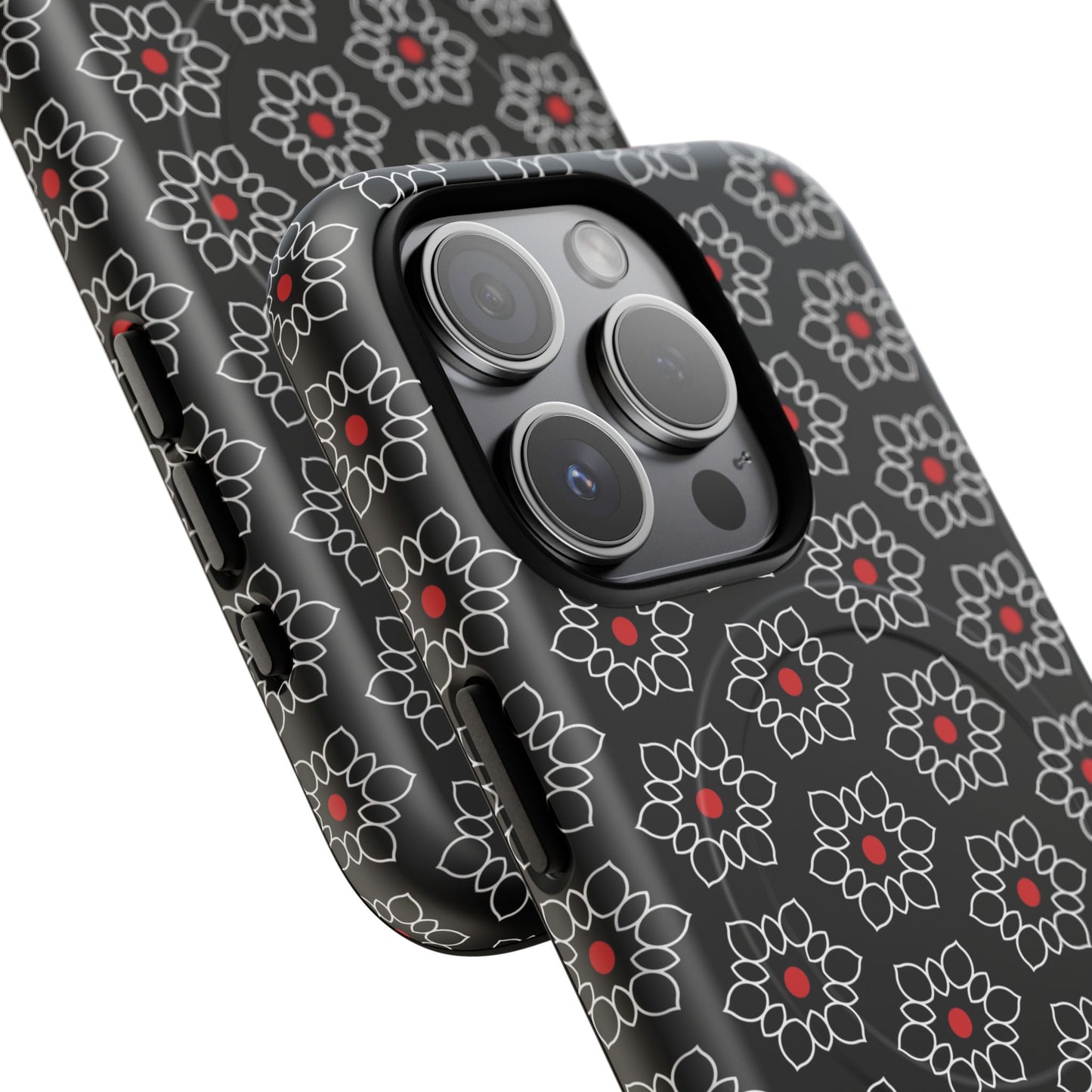 Floral Power Magnetic Tough iPhone Cover | Tough iPhone Cover, Floral Design, Custom iPhone Accessory, Gift for Her, iPhone Case