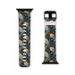 Ethereal Feathers Vibrant Apple Watch Band - Stylish & Comfortable.