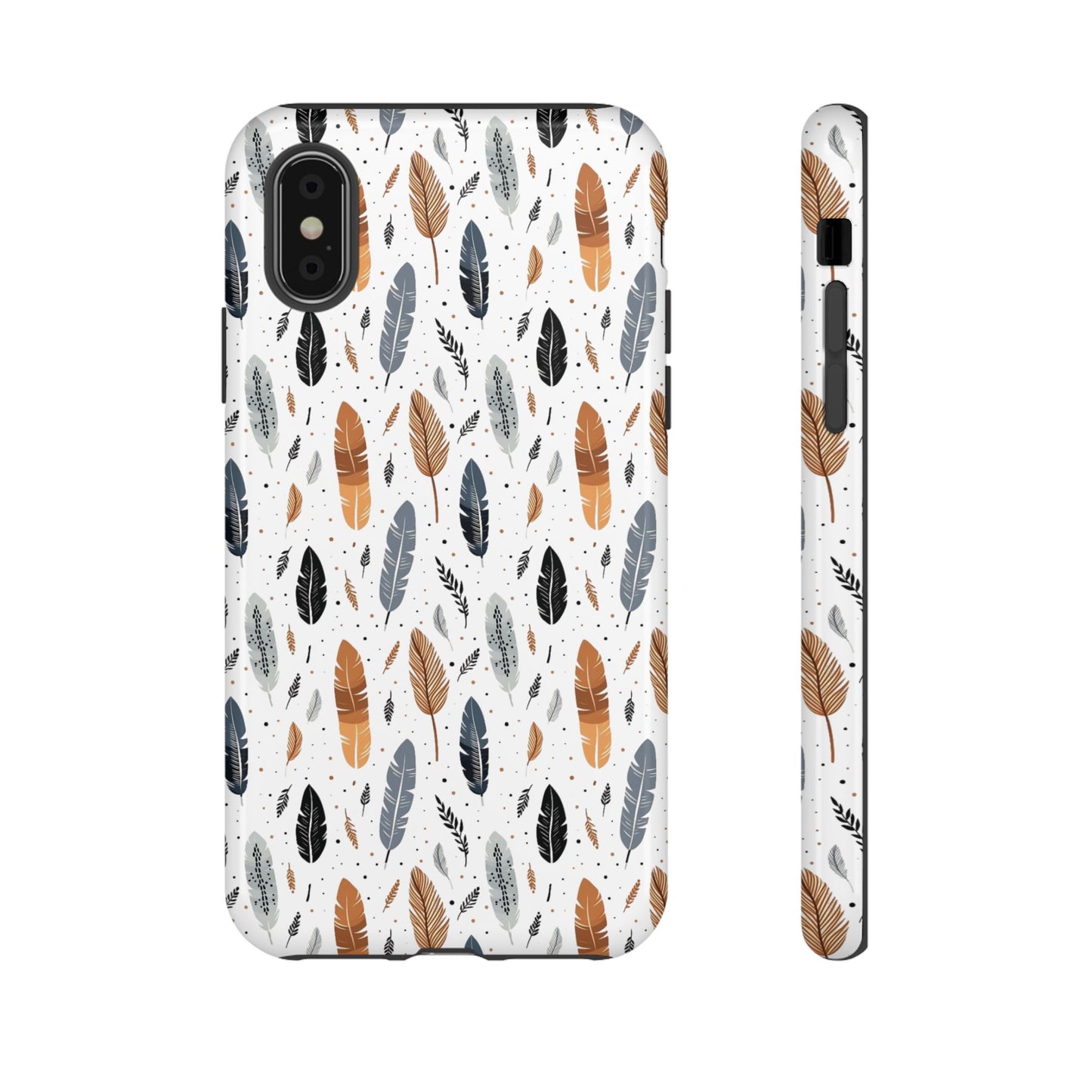 Whispering Feathers iPhone Tough Cases