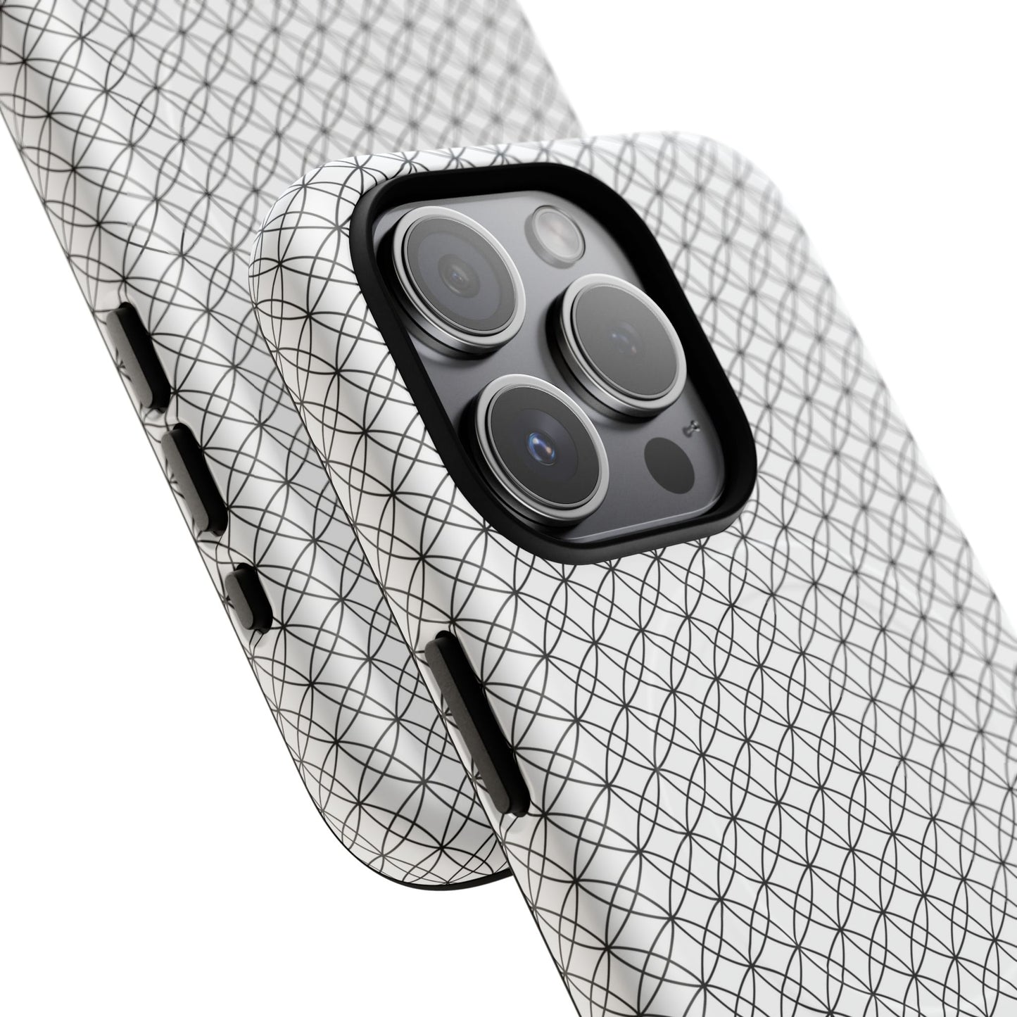 Personalized Geometric Phone Case, Stylish Tough Magnetic Cases, Unique Protection, Trendy Gift for Tech Lovers, Modern Mobile Accessory