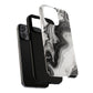 Black Marble Magnetic iPhone Case for Tough Protection, Stylish iPhone Mobile Accessory, Fashionable Gift, Unique Marble iPhone Design, Durable Smartphone Cover