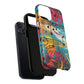 Vibrant Music Note Phone Case, Tough Magnetic Case, Music Lover Gift, Colorful Phone Accessory, Customizable Phone Cover, Unique Gift Idea