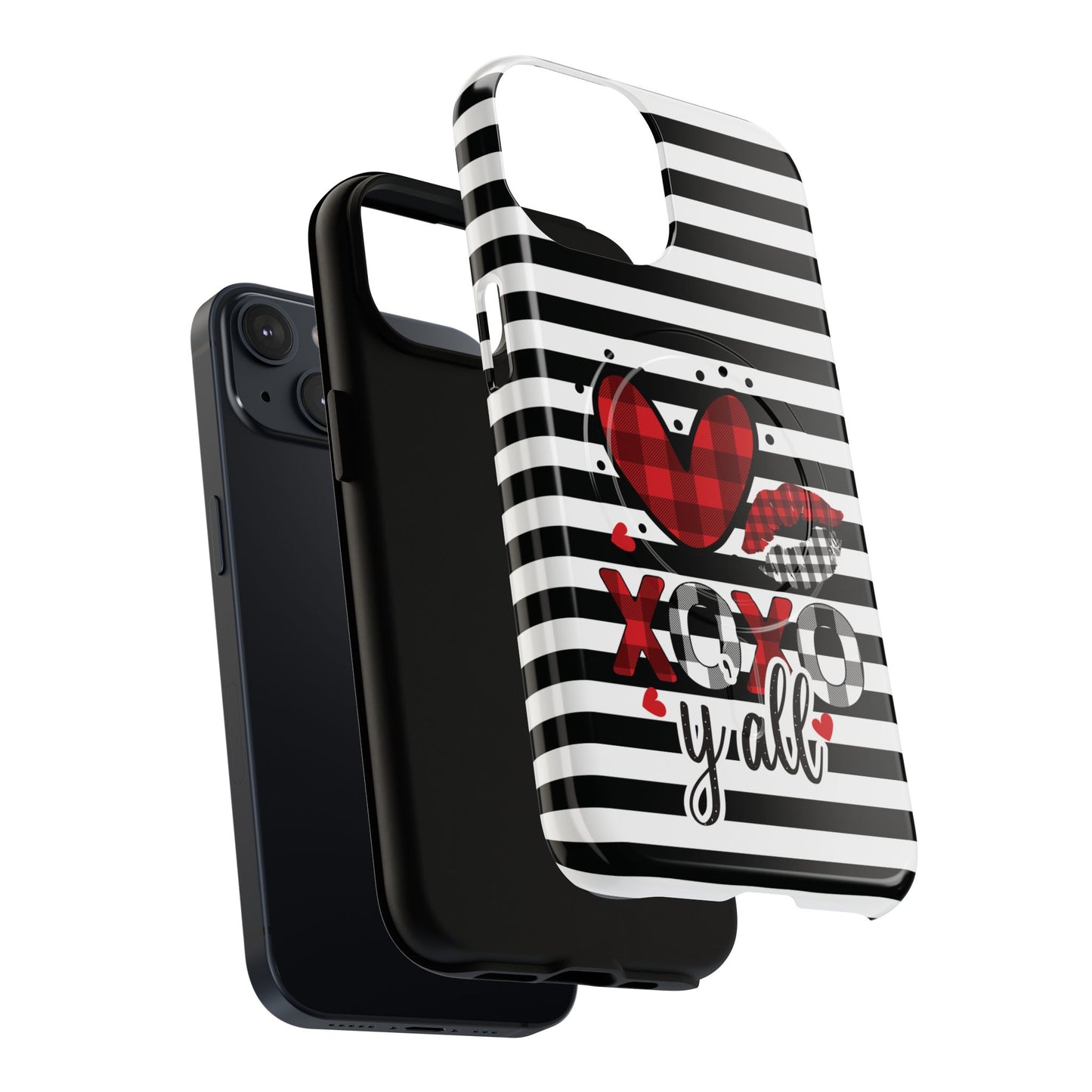 Stylish Tough Magnetic Phone Cases, Trendy Gifts for Her, Holiday Accessories, Floral Design, Cute Phone Protection