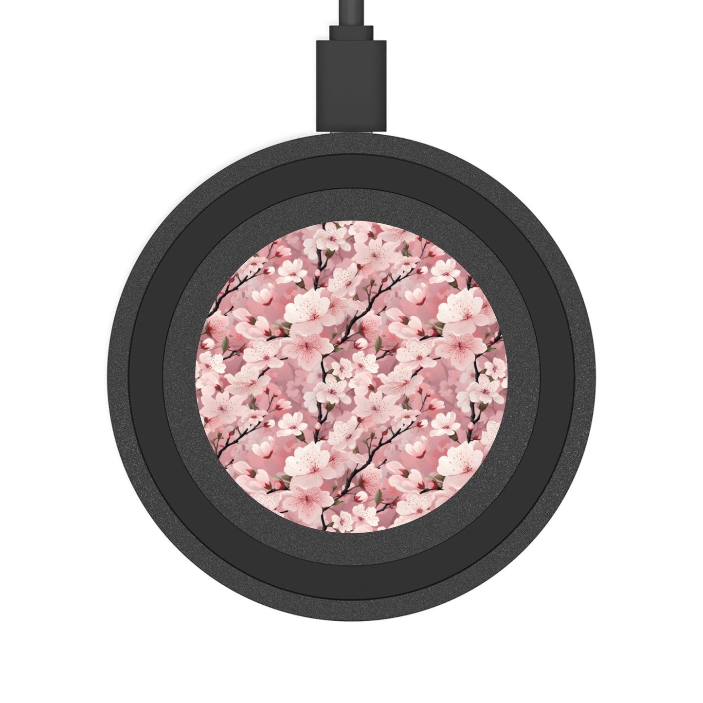Cherry Blossom Floral Wireless Charging Pad