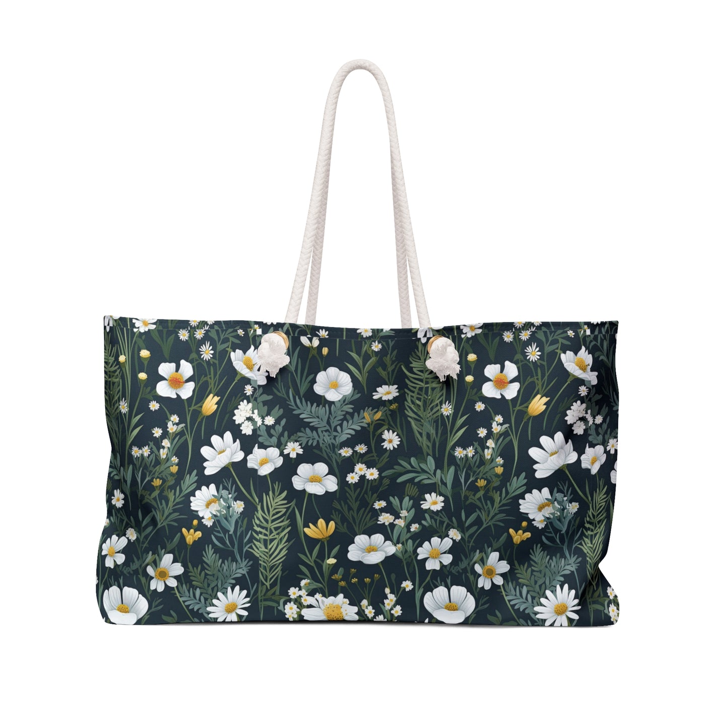 Daisy Delight Floral Weekender Bag - Perfect for Travel & Beach Days