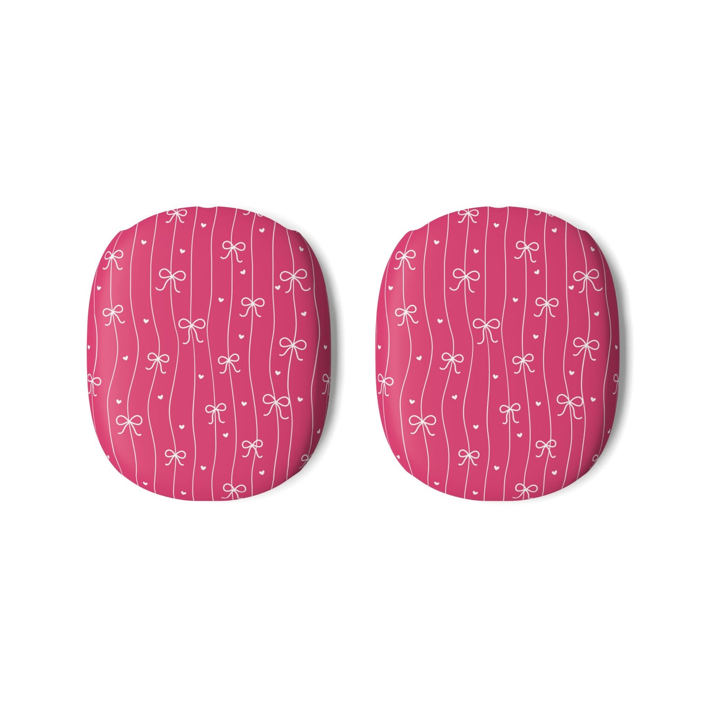 Pink Bow Coquette AirPod Max Case, Valentine's, Anniversary Gift