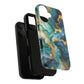 Ocean Quartz Luxe Marble Pattern Tough Magnetic iPhone Case, Phone Accessories, Luxury Gift, Durable iPhone Cover, Unique Design for iPhone Users.