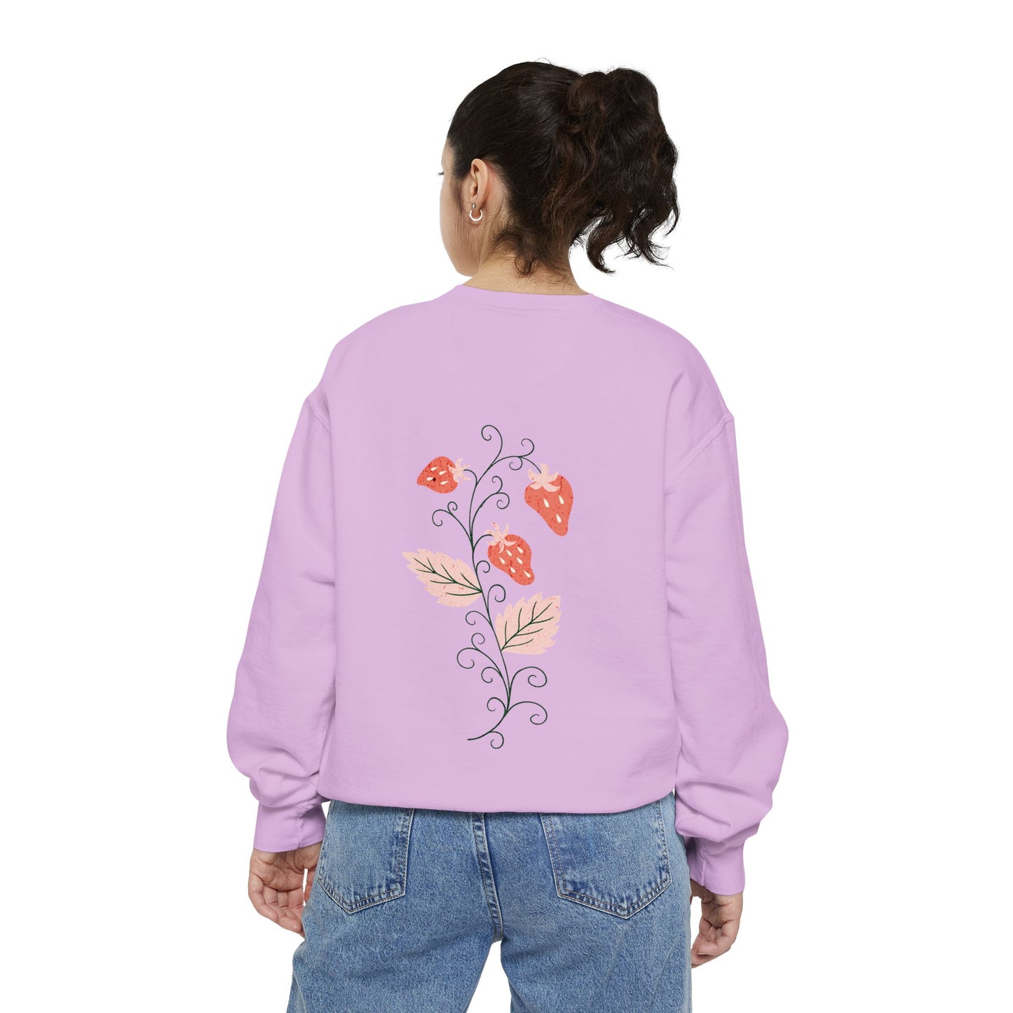 LOVE  Coquette Unisex Comfort Colors Garment-Dyed Sweatshirt