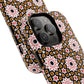 Bohemian Patterned Tough Magnetic Cases, Unique Phone Protection, Stylish Phone Cover, Gift for Trendsetters, Vibrant Designs