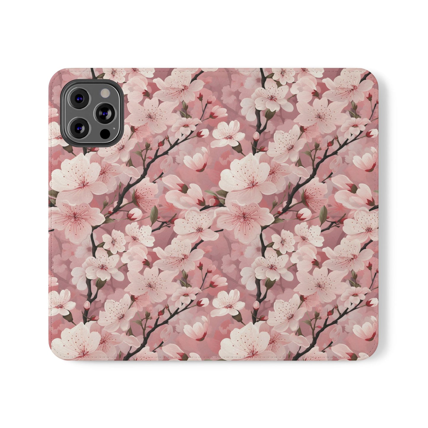 Cherry Blossom Flip Case — iPhone & Samsung Protective Phone Case