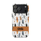 Personalized Whispering Feathers Samsung, Google Pixel and iPhone Case, Custom Name Case.
