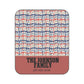 Personalized 4th of July Picnic Blanket — Americana Woven Flag Design, Custom Family Name & Date
