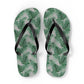 Grey Tropical Bliss Flip Flops