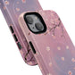 Tiny Cherry Blossom Floral Tough Magnetic Phone Cases, Durable Phone Cover, Floral Design Case, iPhone Protector, Cute Gift for Her