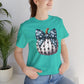 Polka Dot Pumpkin Charm Unisex Jersey Short Sleeve Tee