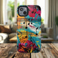 Vibrant Music Note Phone Case, Tough Magnetic Case, Music Lover Gift, Colorful Phone Accessory, Customizable Phone Cover, Unique Gift Idea