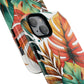 Tropical Monstera Leaf Phone Case - Stylish Tough Magnetic Cases, Floral Protection, Summer Vibe, Gift for Nature Lovers, Trendy Mobile Accessories