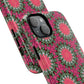 Floral KaleidoBloom iPhone Case, Tough Magnetic Cases, Floral iPhone Cover, Stylish Tech Accessory, Durable Design, Vibrant Gift Idea