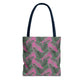 Pink Tropical Bliss Tote Bag