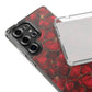 Velvet Petal Noir Floral Petal Clear Impact-Resistant iPhone and Samsung Case.