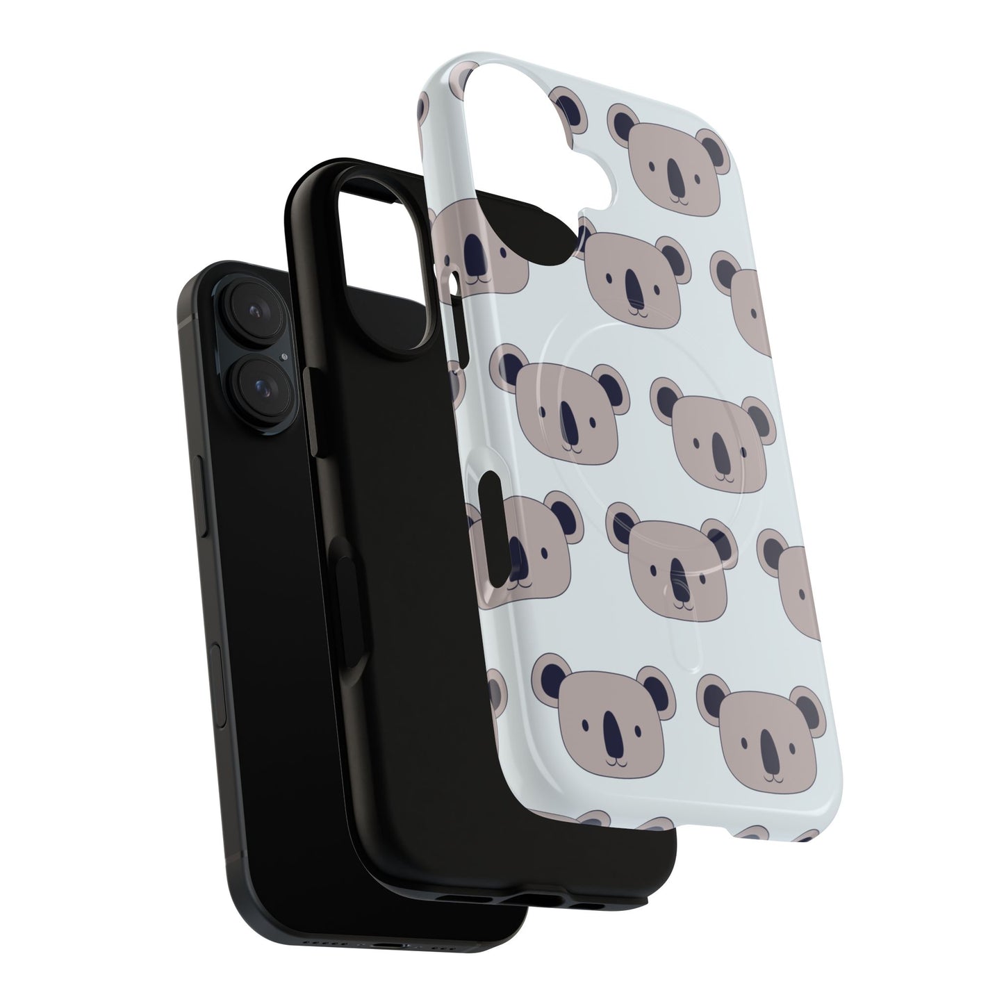 Cute Koala iPhone Case, Tough Magnetic iPhone Cases, Funny Animal Cases, Unique Gifts for Animal Lovers, Cute Phone Accessories, Birthday Gift