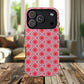 Roseburst Mosaic Vibrant Flower Pattern iPhone Case, Stylish iPhone Cover, Tough Magnetic Case, Floral Gift, Trendy Accessory for Her