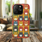 Cute Kawaii Cat iPhone Case, Tough Magnetic iPhone Case, Animal Lover Gift, Kawaii iPhone Cover, Fun Cat Design